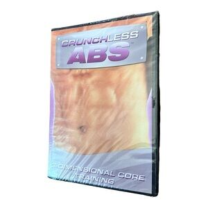 Crunchless Abs 3-Dimensional Core‎ Training DVD NEW